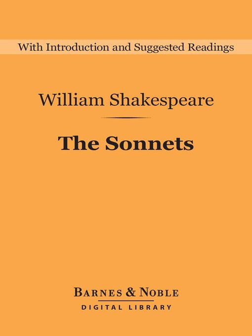 Title details for The Sonnets (Barnes & Noble Digital Library) by William Shakespeare - Available